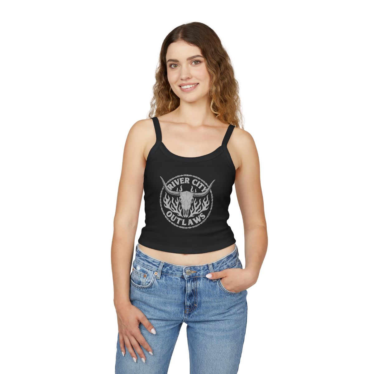 Longhorn Ladies Tank - Front